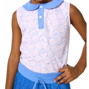 NEW COURTSIDE KIDS love girly tank top in lavender
